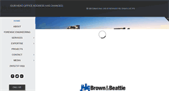 Desktop Screenshot of brownbeattie.com